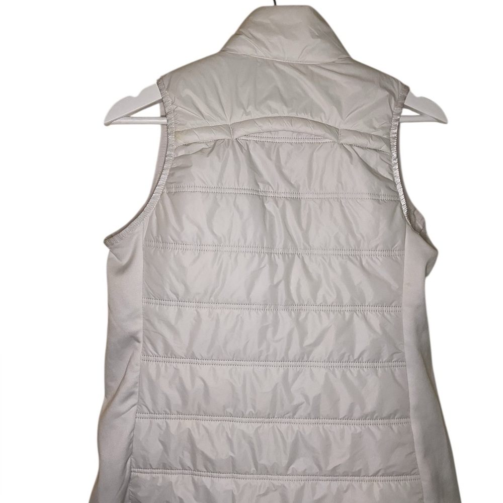 Avia Cream Quilted Vest Sleeveless Puffer